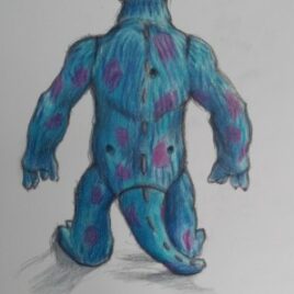 monsters inc sully drawing monsters inc drawing