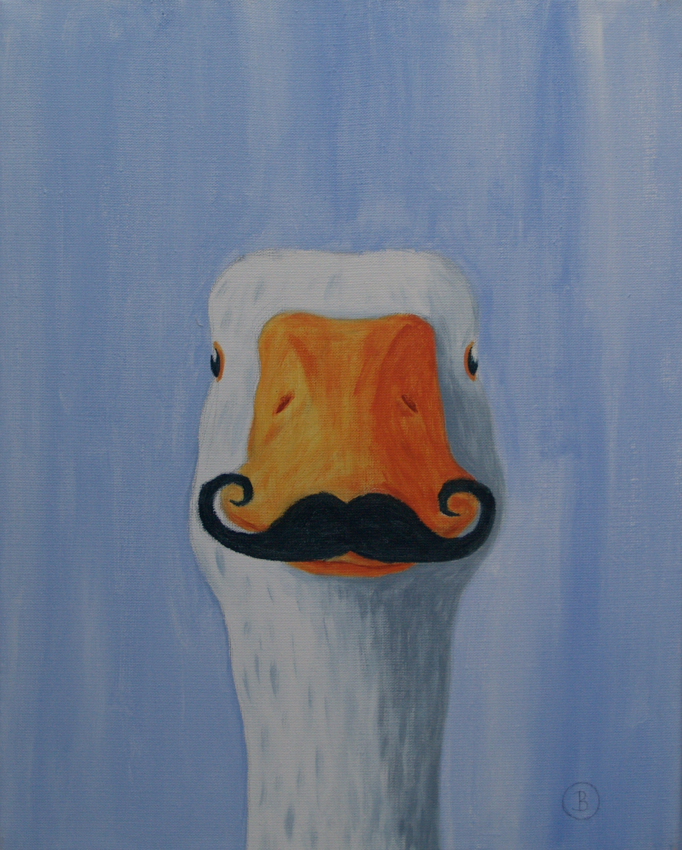 goose moustache